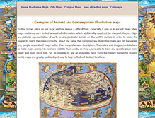 Tablet Screenshot of illustrative-maps.com